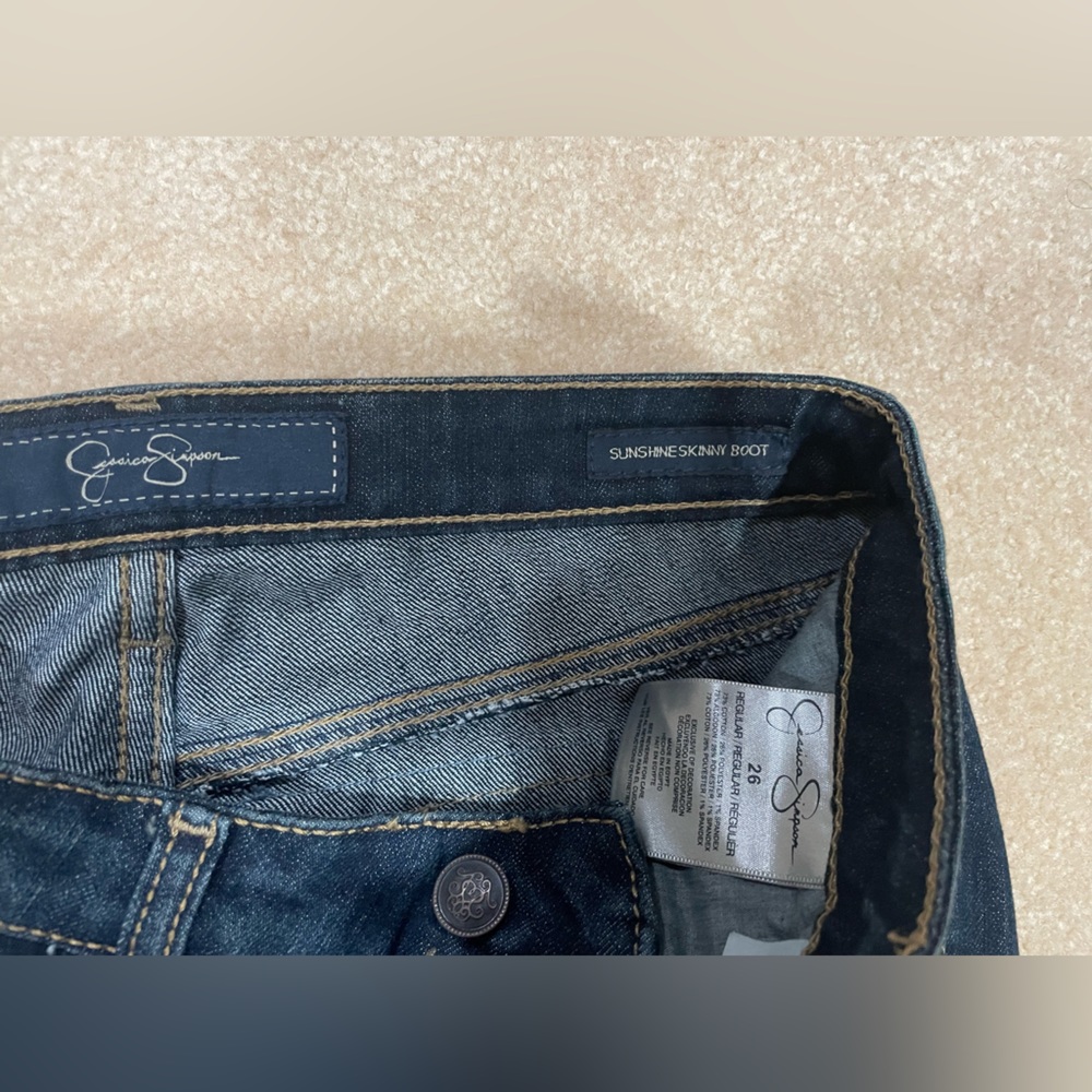 Jessica Simpson Sunshine Skinny Boot Jeans - Picture 4 of 5